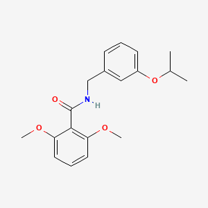 N-(3-isopropoxybenzyl)-2,6-dimethoxybenzamide