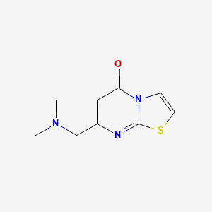 7-[(dimethylamino)methyl]-5H-[1,3]thiazolo[3,2-a]pyrimidin-5-one