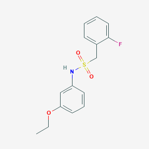 N-(3-ethoxyphenyl)-1-(2-fluorophenyl)methanesulfonamide