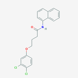 4-(3,4-dichlorophenoxy)-N-1-naphthylbutanamide