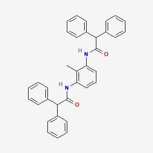 N,N'-(2-methyl-1,3-phenylene)bis(2,2-diphenylacetamide)