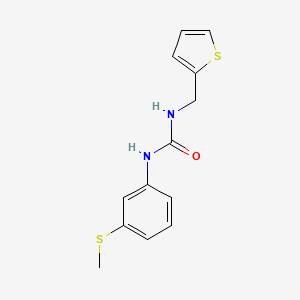 N-[3-(methylthio)phenyl]-N'-(2-thienylmethyl)urea