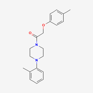 1-[(4-methylphenoxy)acetyl]-4-(2-methylphenyl)piperazine