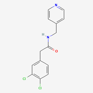 2-(3,4-dichlorophenyl)-N-(4-pyridinylmethyl)acetamide