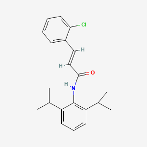 3-(2-chlorophenyl)-N-(2,6-diisopropylphenyl)acrylamide