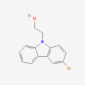 molecular formula C14H12BrNO B4790761 2-(3-bromo-9H-carbazol-9-yl)ethanol 