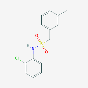 N-(2-chlorophenyl)-1-(3-methylphenyl)methanesulfonamide