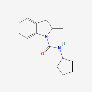N-cyclopentyl-2-methyl-1-indolinecarboxamide