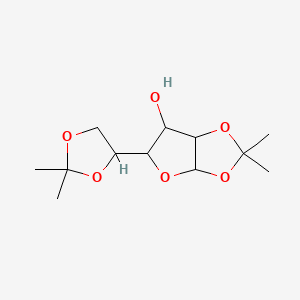 5-(2,2-dimethyl-1,3-dioxolan-4-yl)-2,2-dimethyltetrahydrofuro[2,3-d][1,3]dioxol-6-ol