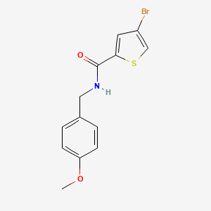 4-bromo-N-(4-methoxybenzyl)-2-thiophenecarboxamide