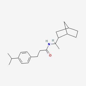 N-(1-bicyclo[2.2.1]hept-2-ylethyl)-3-(4-isopropylphenyl)propanamide