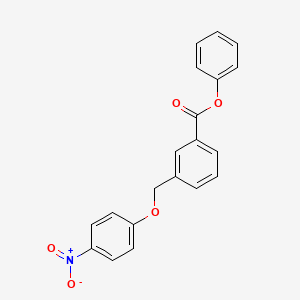 phenyl 3-[(4-nitrophenoxy)methyl]benzoate