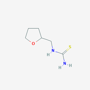 molecular formula C6H12N2OS B047925 1-(四氢呋喃-2-基甲基)硫脲 CAS No. 66892-25-9
