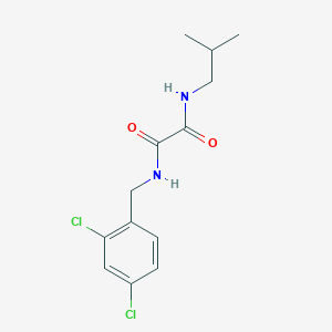 molecular formula C13H16Cl2N2O2 B4792886 N-(2,4-dichlorobenzyl)-N'-isobutylethanediamide 