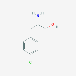 molecular formula C9H12ClNO B047933 2-Amino-3-(4-chlorophenyl)propan-1-ol CAS No. 35373-63-8