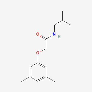 molecular formula C14H21NO2 B4794228 2-(3,5-dimethylphenoxy)-N-isobutylacetamide 