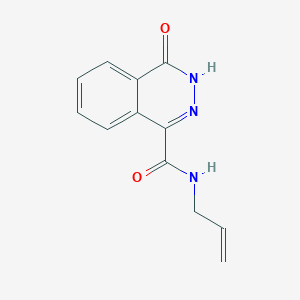 B479543 N-allyl-4-oxo-3,4-dihydrophthalazine-1-carboxamide CAS No. 99989-14-7