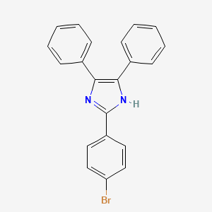 molecular formula C21H15BrN2 B4795562 2-(4-bromophenyl)-4,5-diphenyl-1H-imidazole CAS No. 5496-33-3