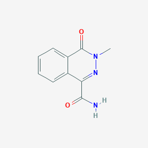 B479653 3-Methyl-4-oxo-3,4-dihydrophthalazine-1-carboxamide CAS No. 16015-56-8