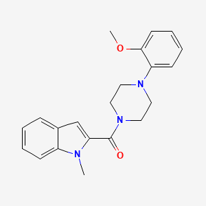 [4-(2-methoxyphenyl)piperazin-1-yl](1-methyl-1H-indol-2-yl)methanone