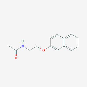 B479682 N-[2-(2-naphthyloxy)ethyl]acetamide CAS No. 883805-28-5