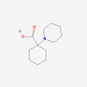 molecular formula C12H21NO2 B479684 1-哌啶-1-基-环己烷甲酸 CAS No. 898379-76-5