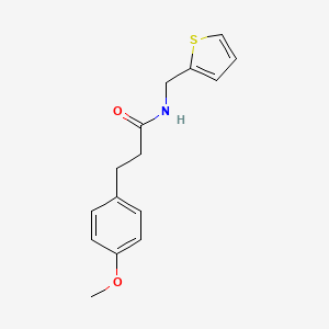 3-(4-methoxyphenyl)-N-(thiophen-2-ylmethyl)propanamide