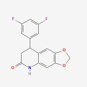 8-(3,5-difluorophenyl)-7,8-dihydro[1,3]dioxolo[4,5-g]quinolin-6(5H)-one