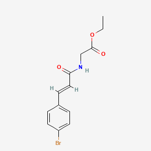 ethyl N-[3-(4-bromophenyl)acryloyl]glycinate