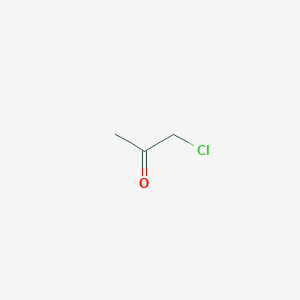 molecular formula C3H5ClO<br>ClCH2COCH3<br>C3H5ClO B047974 氯代丙酮 CAS No. 78-95-5