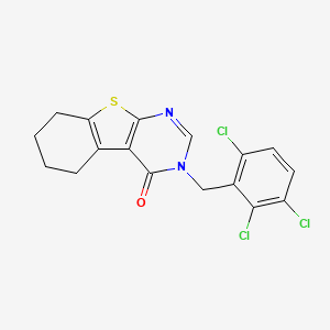 3-(2,3,6-trichlorobenzyl)-5,6,7,8-tetrahydro[1]benzothieno[2,3-d]pyrimidin-4(3H)-one