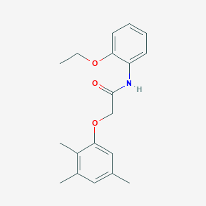 molecular formula C19H23NO3 B4797424 N-(2-ethoxyphenyl)-2-(2,3,5-trimethylphenoxy)acetamide 