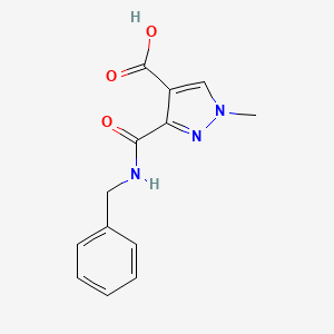 3-[(benzylamino)carbonyl]-1-methyl-1H-pyrazole-4-carboxylic acid