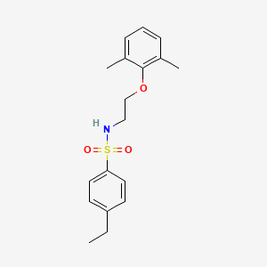 N-[2-(2,6-dimethylphenoxy)ethyl]-4-ethylbenzenesulfonamide