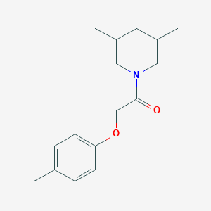 2-(2,4-Dimethylphenoxy)-1-(3,5-dimethylpiperidin-1-yl)ethanone