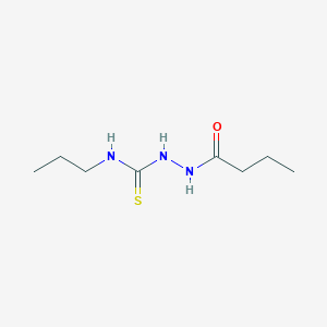 2-butyryl-N-propylhydrazinecarbothioamide