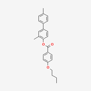 [2-methyl-4-(4-methylphenyl)phenyl] 4-butoxybenzoate