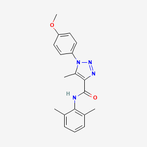 N-(2,6-dimethylphenyl)-1-(4-methoxyphenyl)-5-methyl-1H-1,2,3-triazole-4-carboxamide