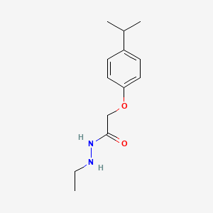 N'-ethyl-2-[4-(propan-2-yl)phenoxy]acetohydrazide