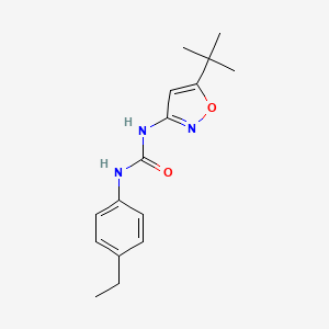 N-[5-(TERT-BUTYL)-3-ISOXAZOLYL]-N'-(4-ETHYLPHENYL)UREA