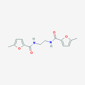 5-METHYL-N-{2-[(5-METHYLFURAN-2-YL)FORMAMIDO]ETHYL}FURAN-2-CARBOXAMIDE