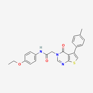 N-(4-ethoxyphenyl)-2-[5-(4-methylphenyl)-4-oxothieno[2,3-d]pyrimidin-3-yl]acetamide