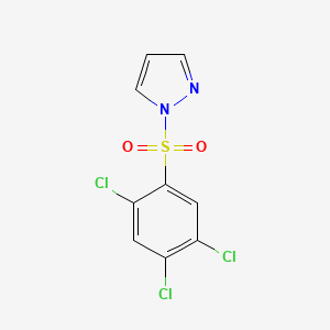 1-(2,4,5-trichlorobenzenesulfonyl)-1H-pyrazole