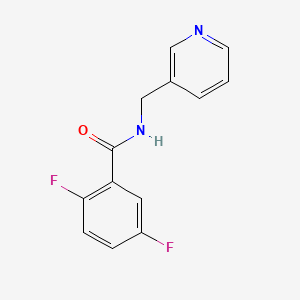 2,5-difluoro-N-(3-pyridinylmethyl)benzamide