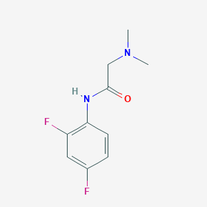 N~1~-(2,4-difluorophenyl)-N~2~,N~2~-dimethylglycinamide