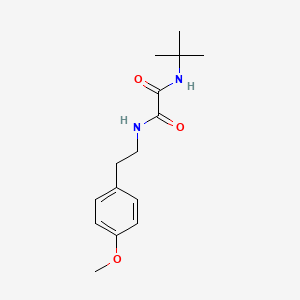 N'-tert-butyl-N-[2-(4-methoxyphenyl)ethyl]oxamide