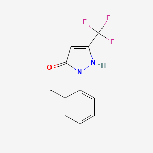 1H-Pyrazol-5-ol,1-(2-methylphenyl)-3-(trifluoromethyl)-