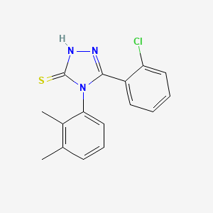 5-(2-chlorophenyl)-4-(2,3-dimethylphenyl)-2,4-dihydro-3H-1,2,4-triazole-3-thione