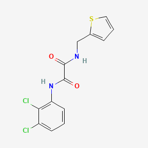 N'-(2,3-dichlorophenyl)-N-(thiophen-2-ylmethyl)oxamide