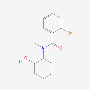 2-bromo-N-(2-hydroxycyclohexyl)-N-methylbenzamide